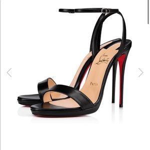 Louboutin size 9 Loubi Queen Brand New Never Worn